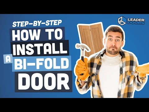 Oak Internal Fully Finished Shaker 4 Light Clear Glass Bi-Fold Door (122052)