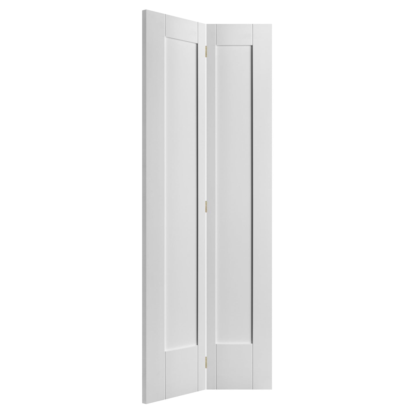 White Internal Bifold Primed Pattern 10 2 Panel Door (51769)