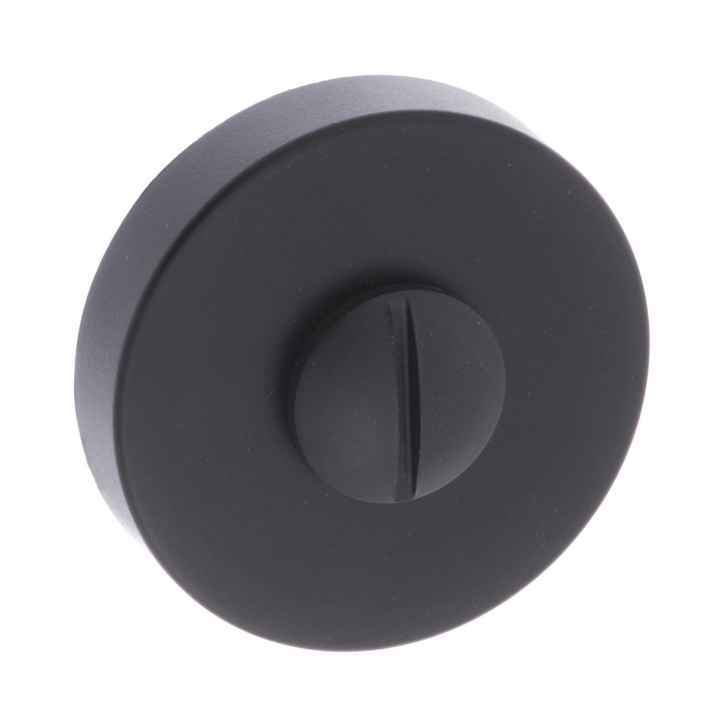 Forme Designer Round WC Turn & Release - Matt Black (52070)