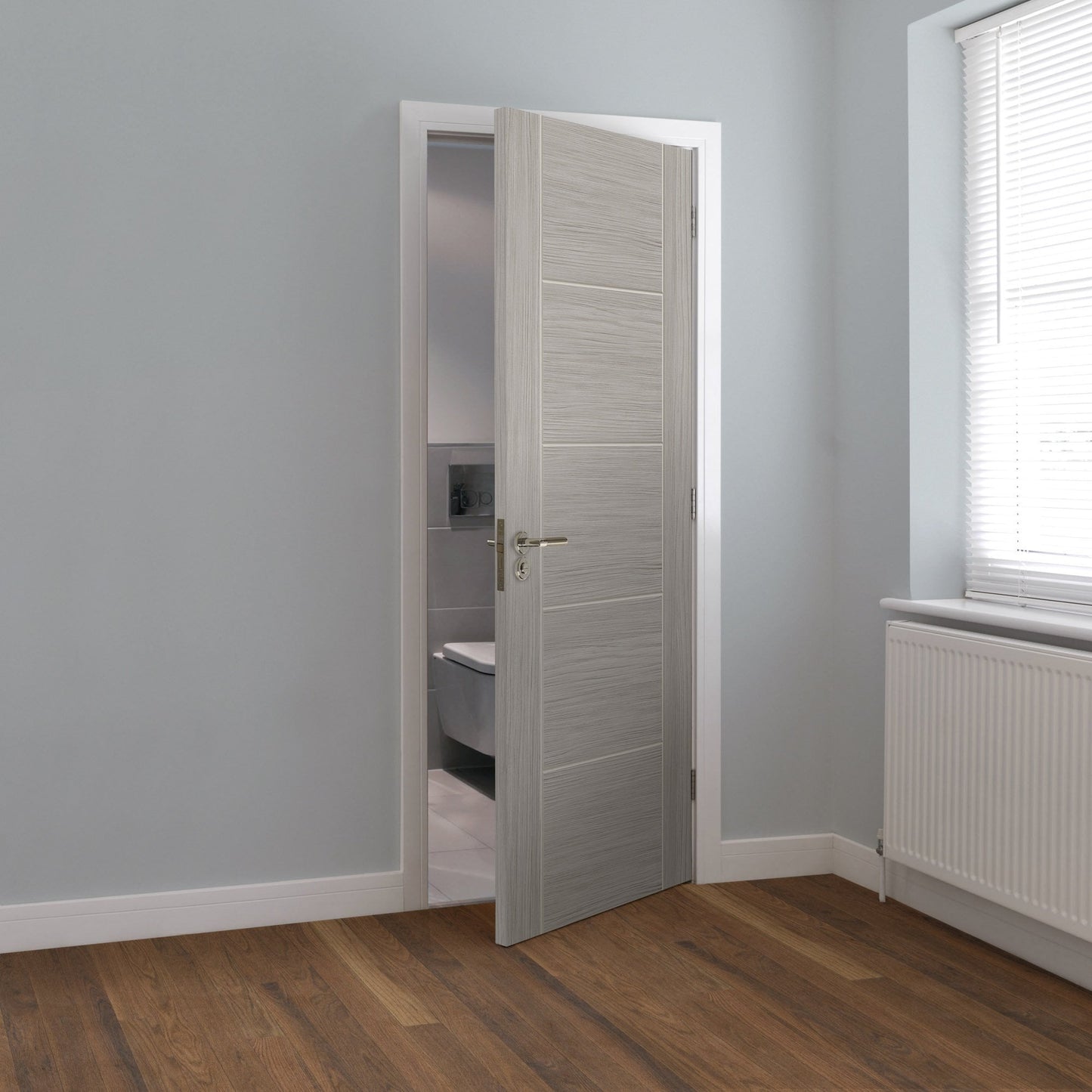 Internal Grey Fully Finished Lava Tigris 5P Laminate Door (LAVTIG)