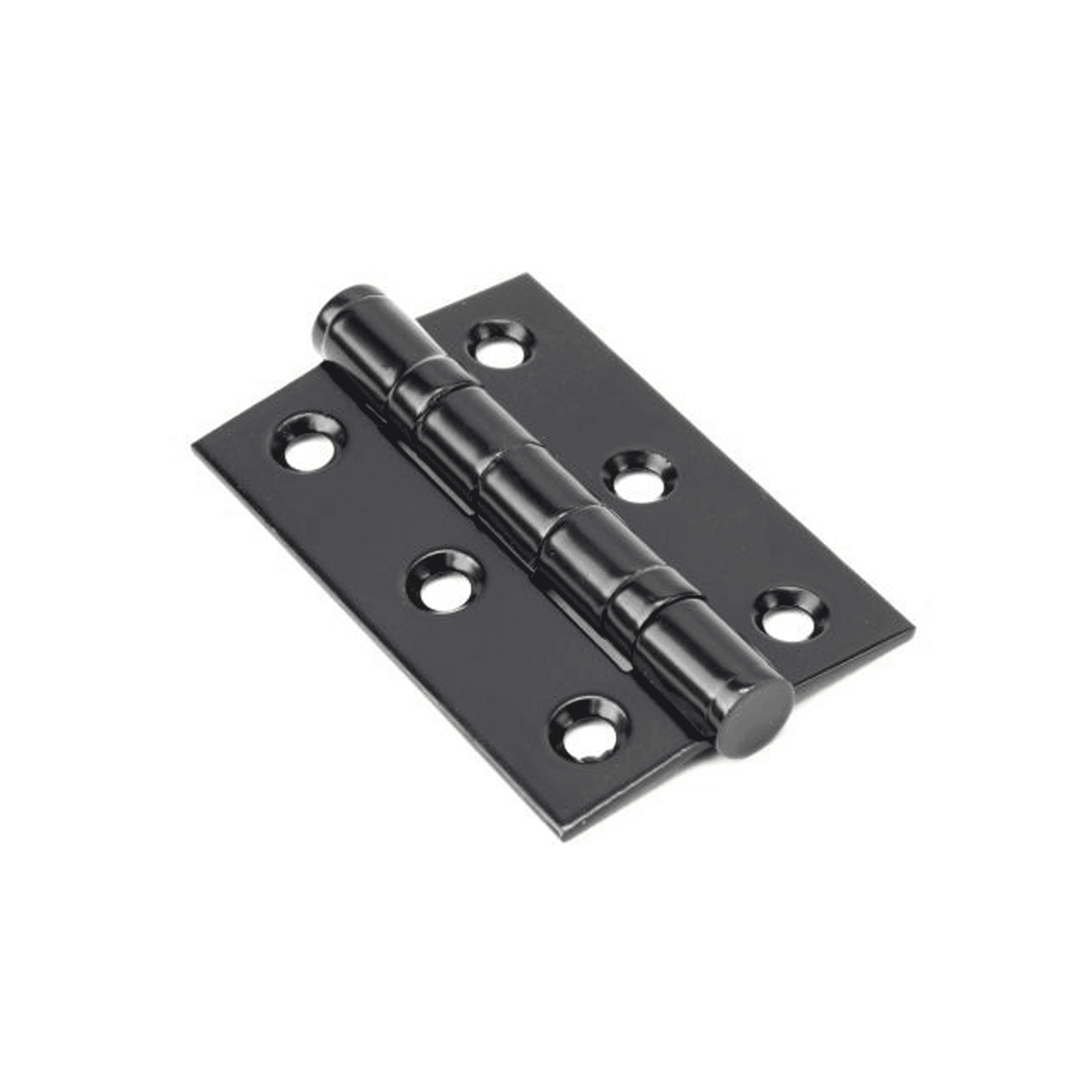 75mm (3") Ball Bearing Butt Hinge Pair - Black Nickel (75763)