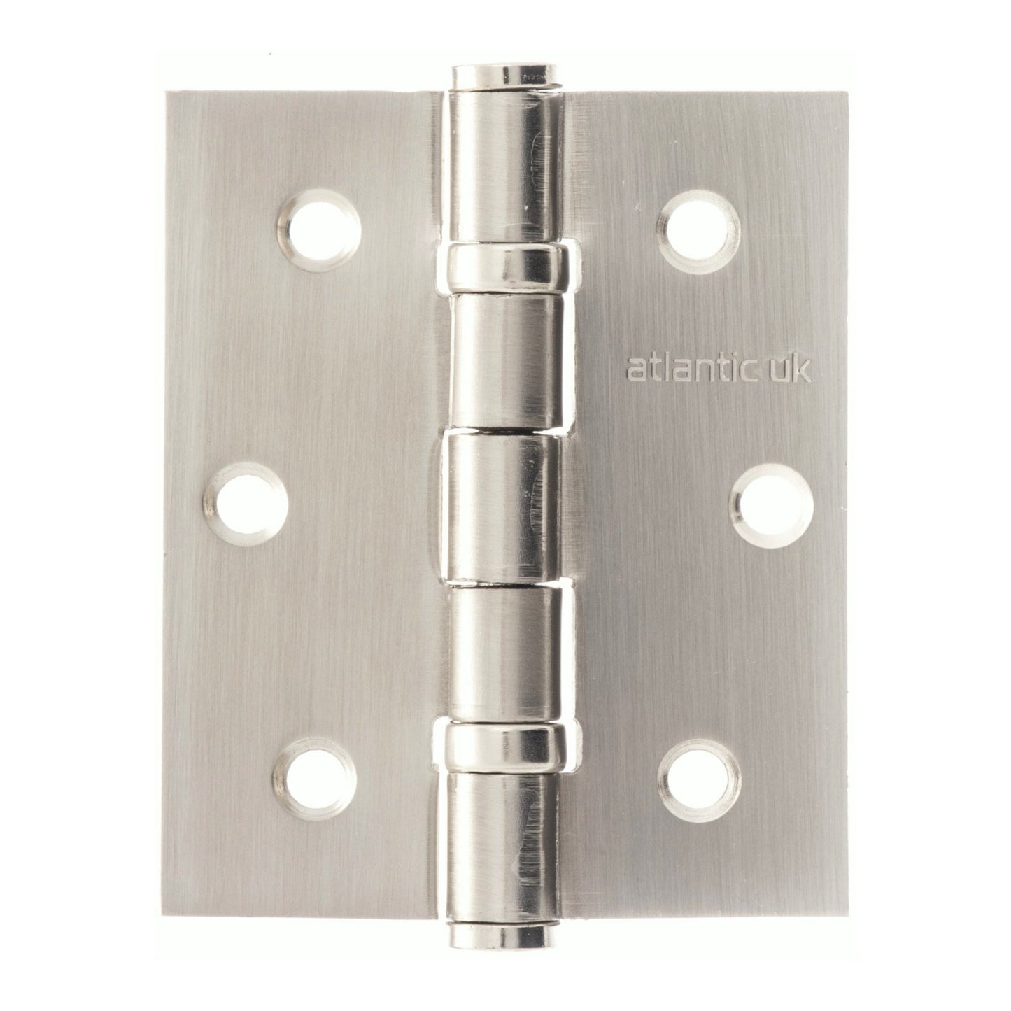 76mm (3'') Ball Bearing Hinge Pair - Satin Nickel (52266)