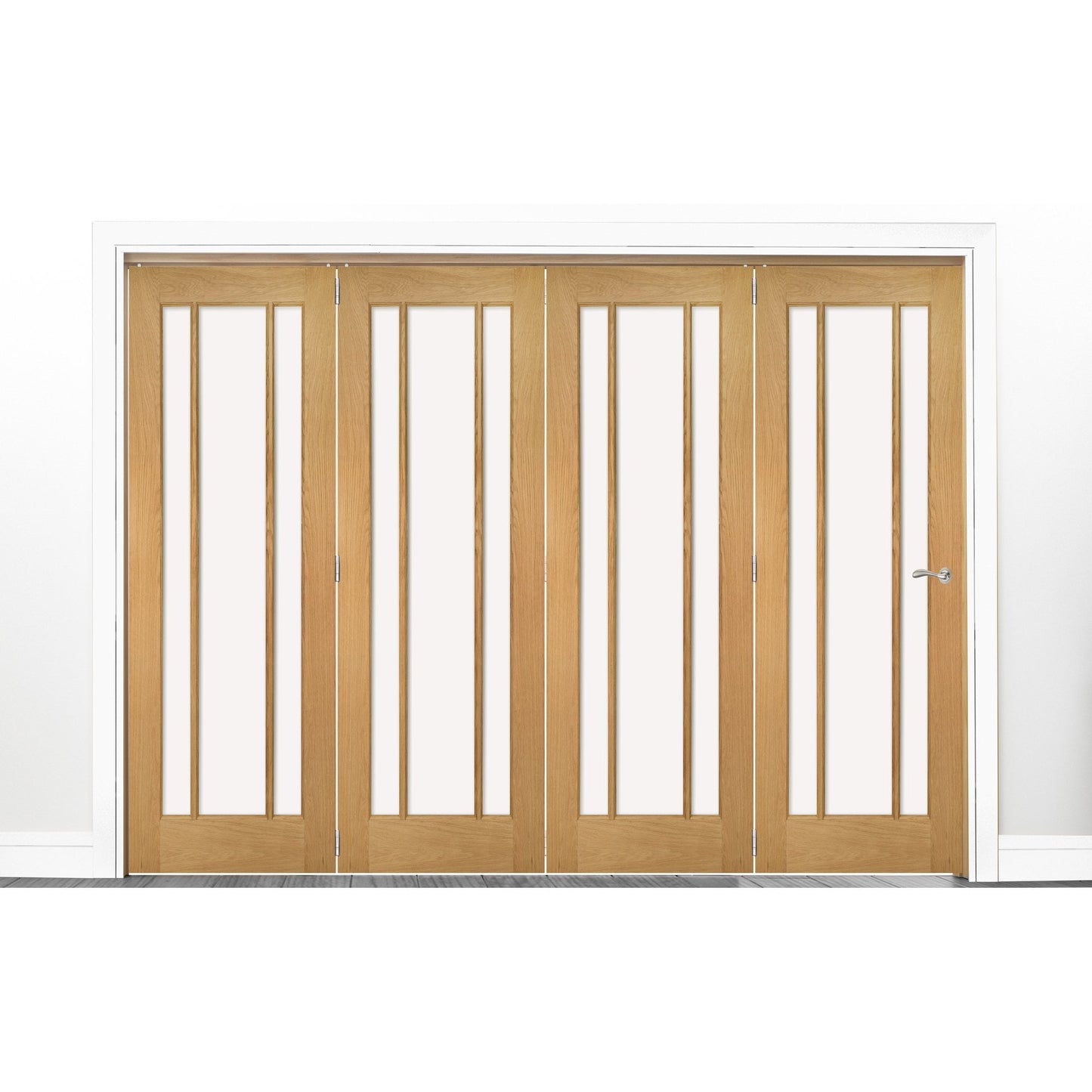 B-Grade Oak Internal Unfinished Fold Room Divider Kit (51822)