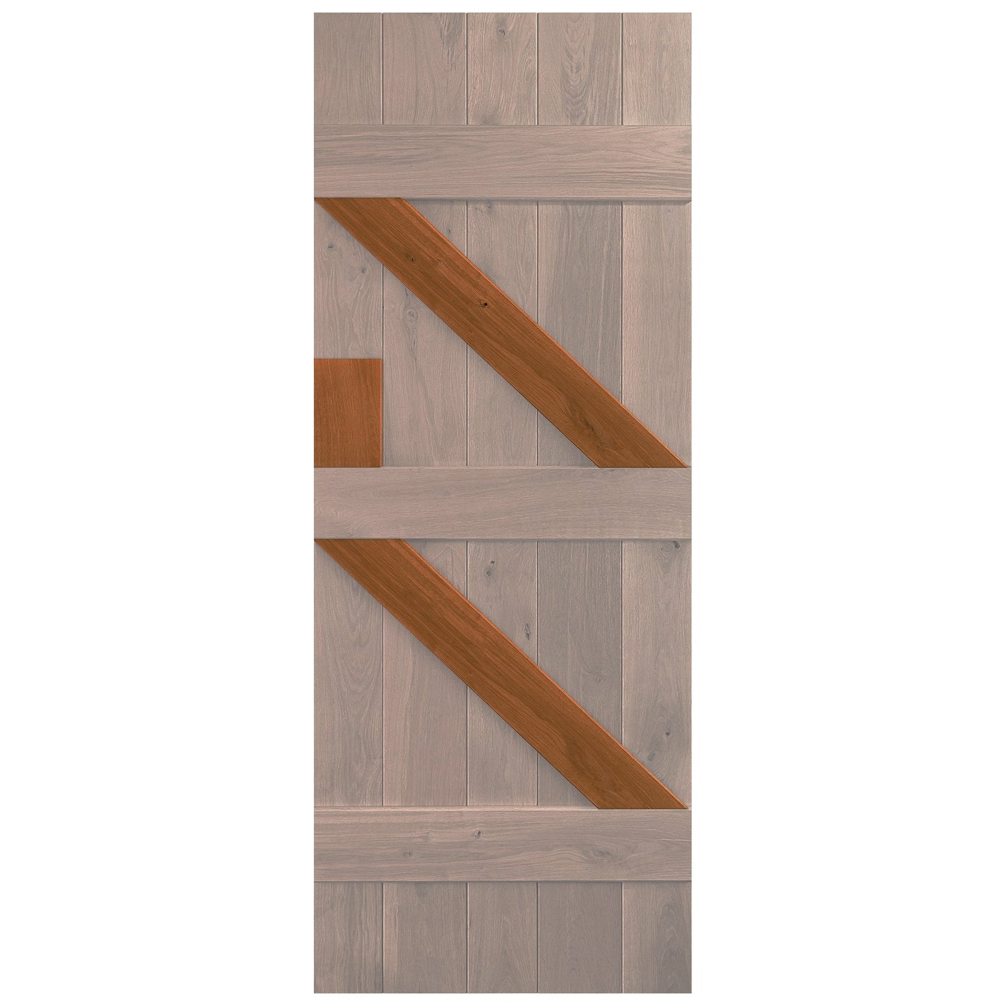 Solid Oak Internal Fully Finished Grange Door Lock Block/Bracing Pack (75805)