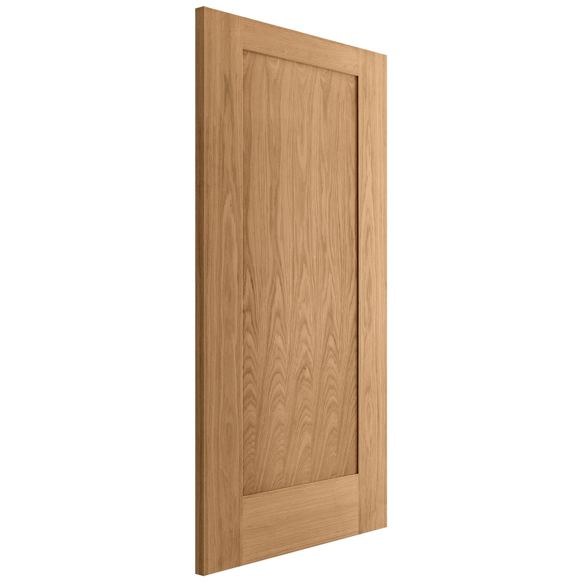 Oak Internal Unfinished Pattern 10 1 Panel FD30 Fire Door (84455)