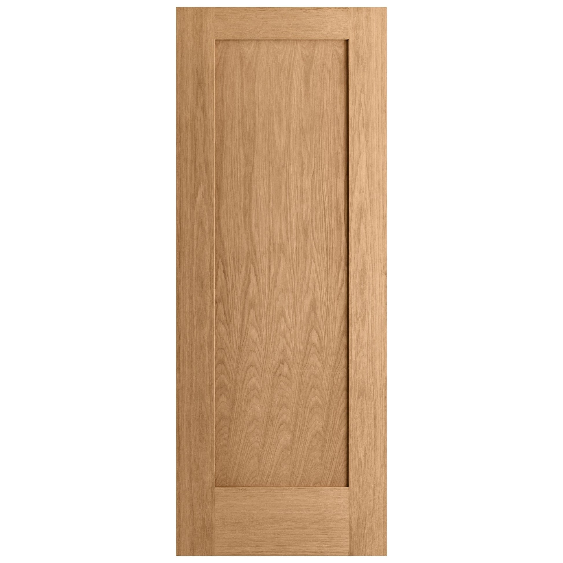 Oak Internal Unfinished Pattern 10 1 Panel FD30 Fire Door (84455)