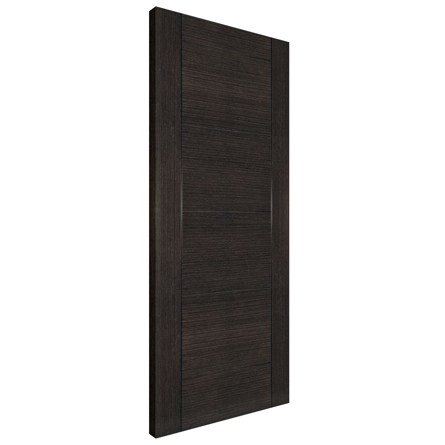 B-Grade Dark Grey Ash Internal Fully Finished Montreal 6 Panel Door (47901)