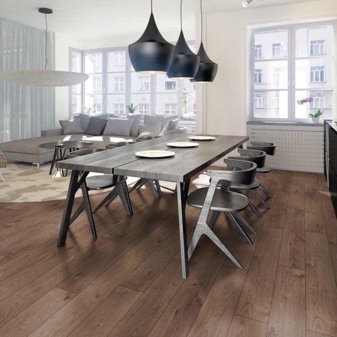 Atlas Oak Coffee - Robusto Villa 12mm Laminate Flooring (84821)