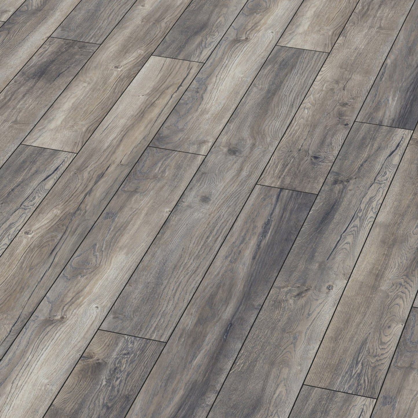 Harbour Grey Oak - Robusto Villa 12mm Laminate Flooring (84819)