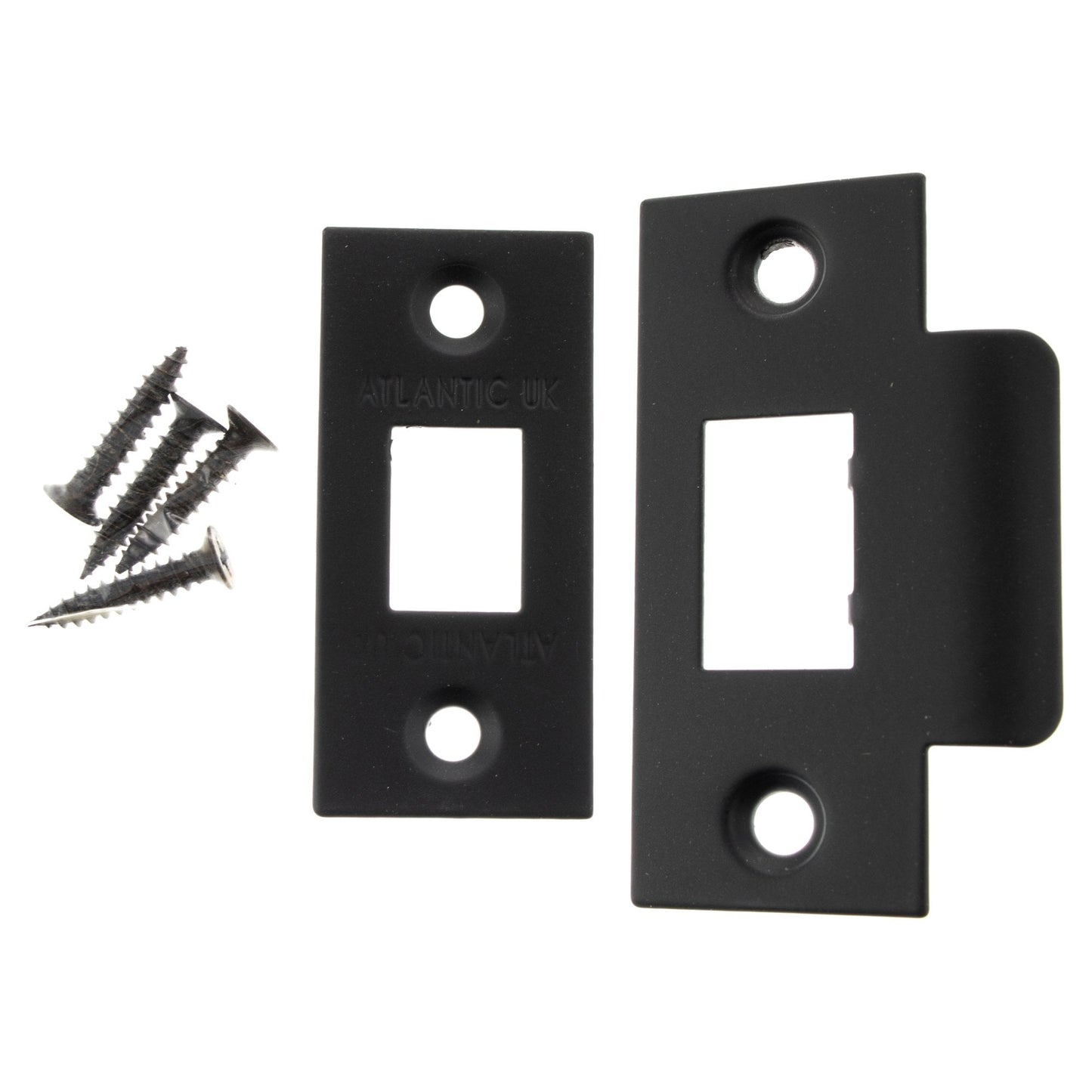 Latch Face Plate Kit, Matt Black (ALFPMB)
