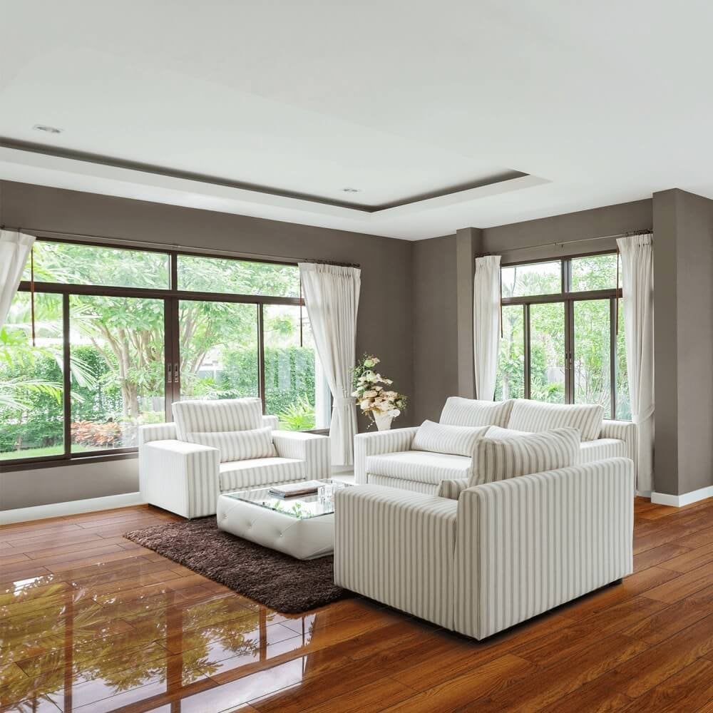 Karoo Merbau - Lustre 8mm High Gloss Laminate Flooring (84868)