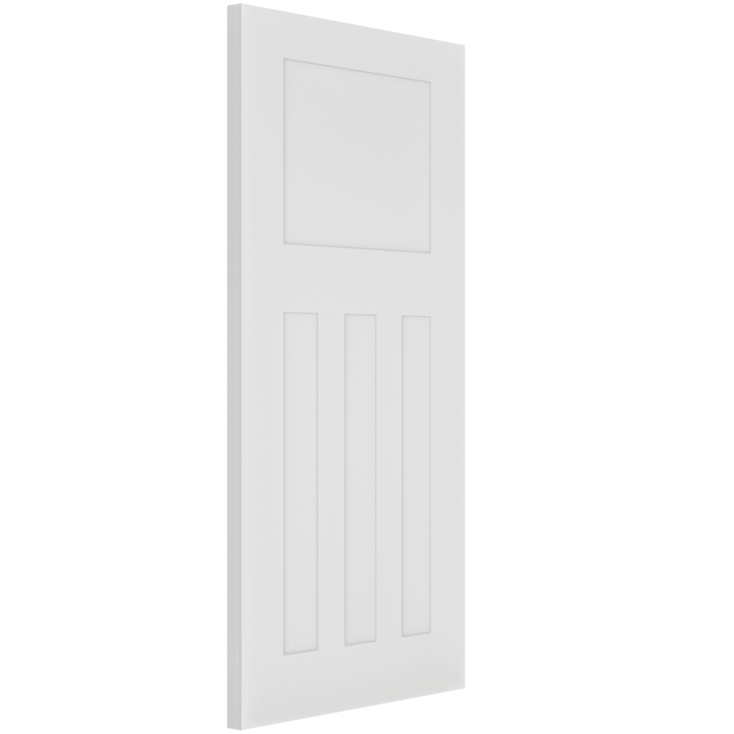 B-Grade White Internal Primed Cambridge 4 Panel Door (86384)