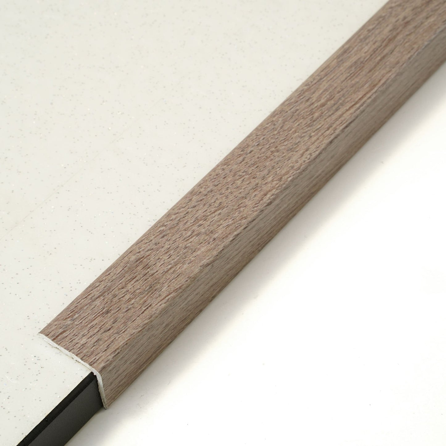 Grey Oak - 900mm Self-Adhesive Stair Nosing Profile (87323)