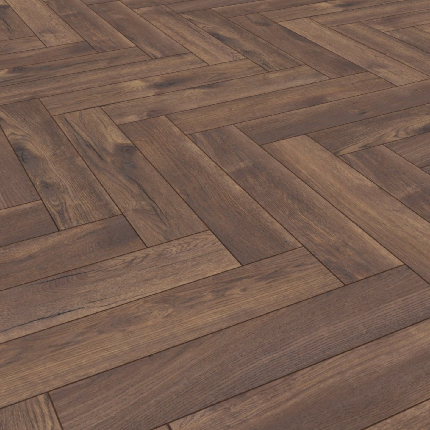 Calais Oak - Herringbone 8mm Laminate Flooring (89186)