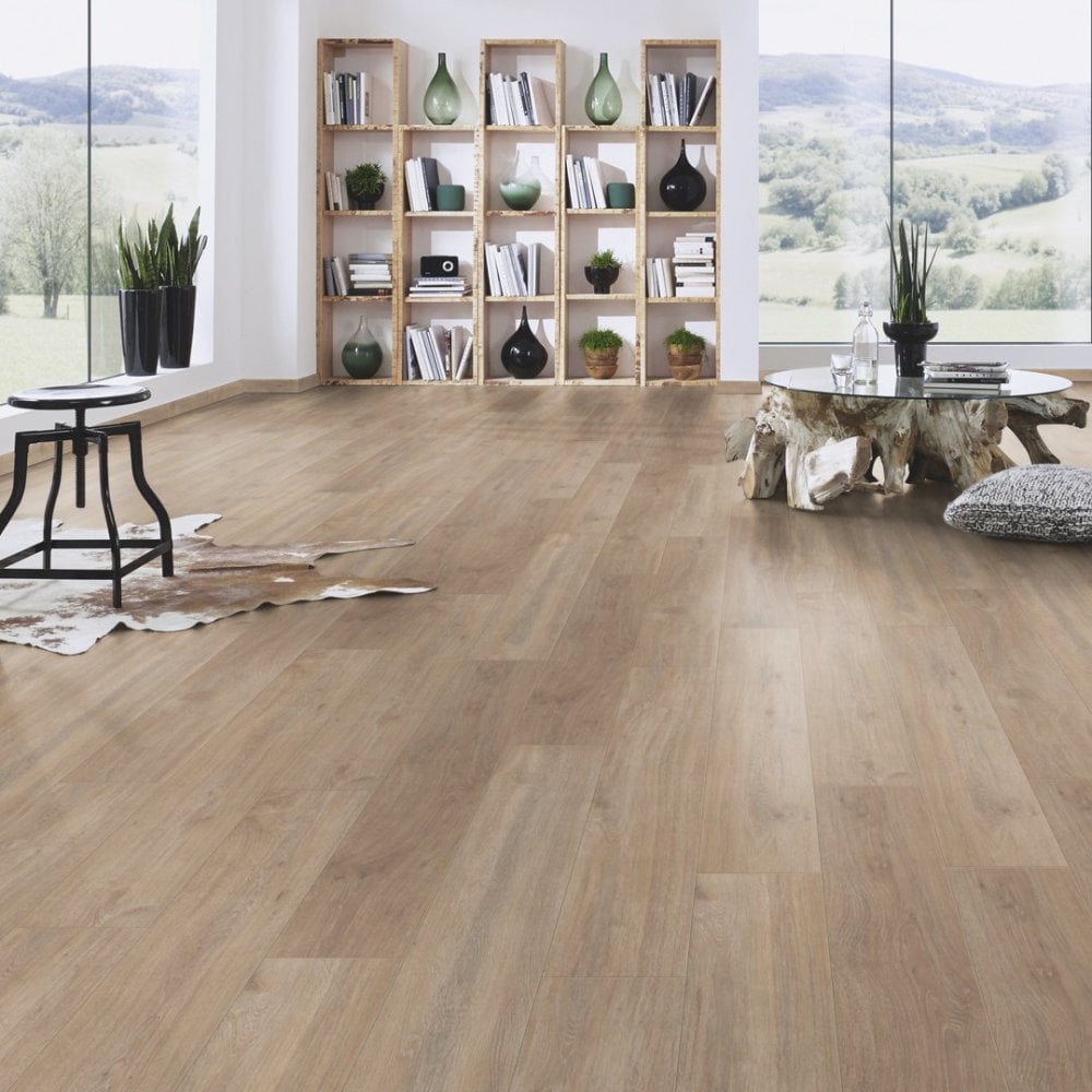 Khaki Oak - Supernatural Classic 8mm Embossed Laminate Flooring (108456)