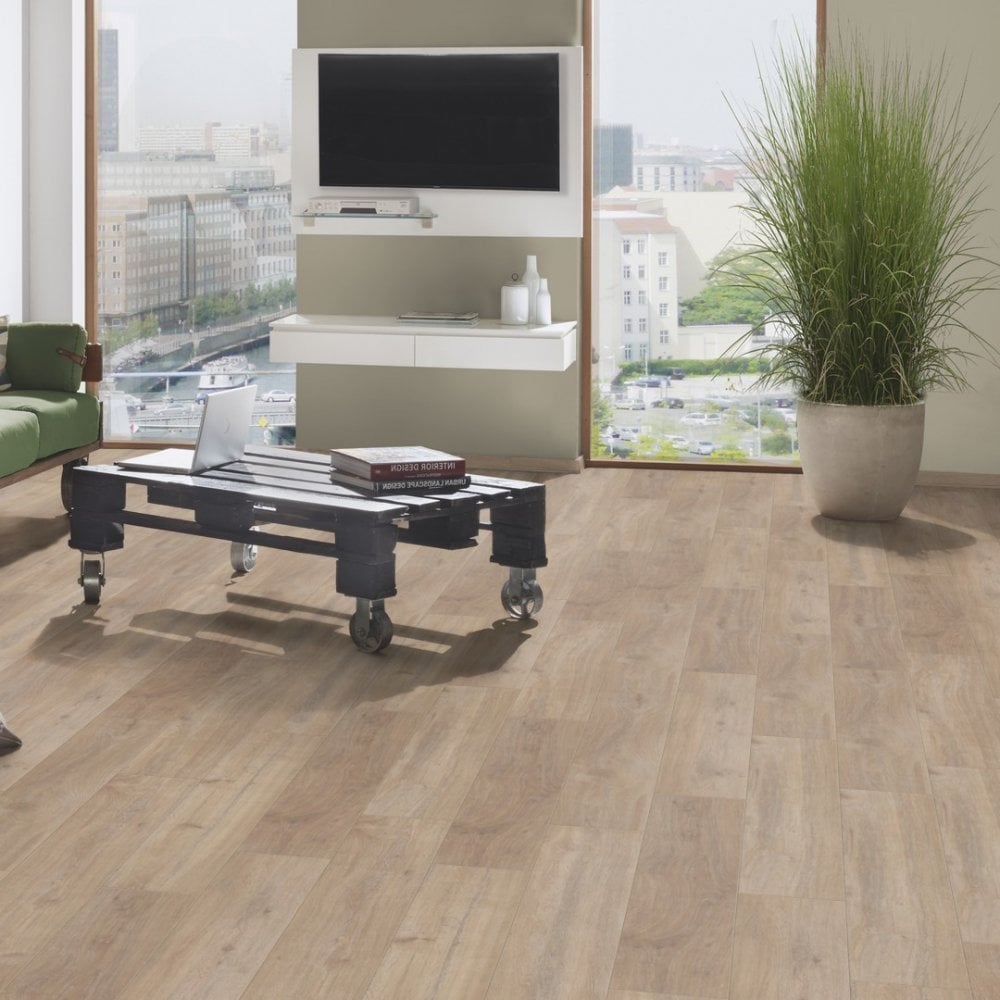 Khaki Oak - Supernatural Classic 8mm Embossed Laminate Flooring (108456)