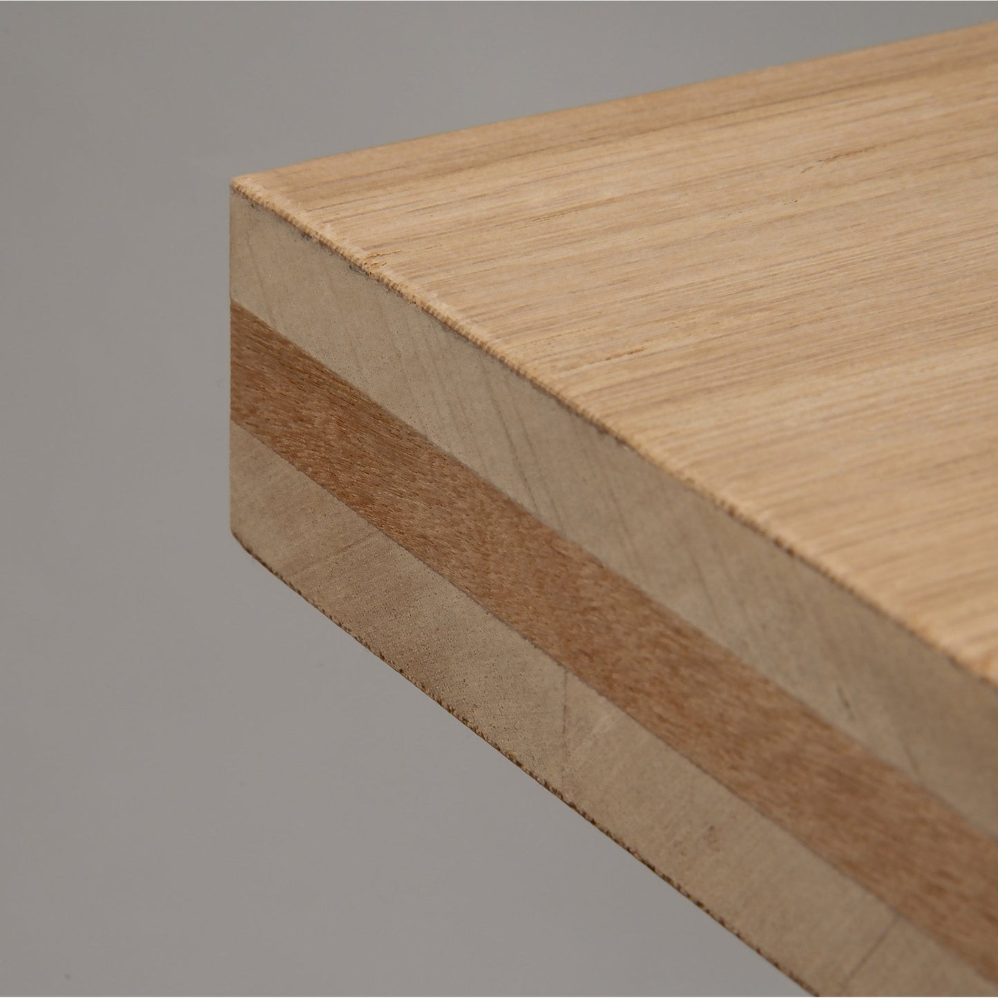 Internal Oak Unfinished Farley Angled Under-Stair Cupboard Door (107971)