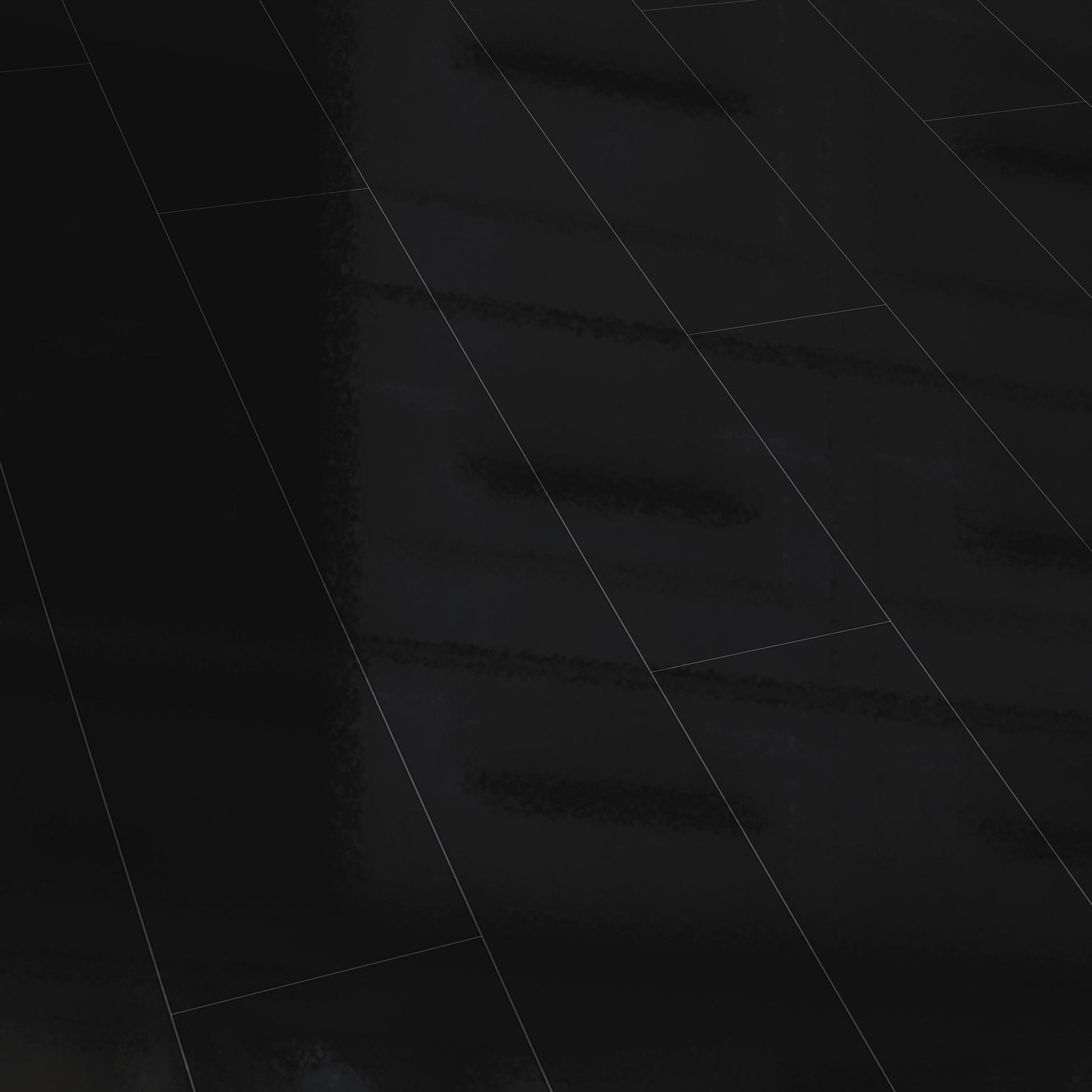 Black - Lustre SPC 6mm High Gloss Rigid Core Vinyl Flooring (109180)