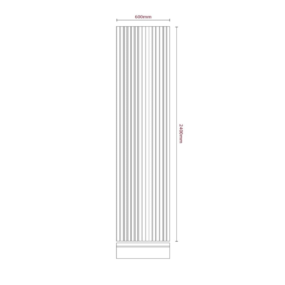 Walnut - Immersive Acoustic 21mm Fully Finished Wall Panelling (116638)