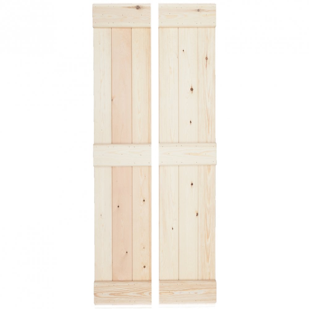 Pine Internal Bi-fold Unfinished Grange Door (WILLOWPINE)