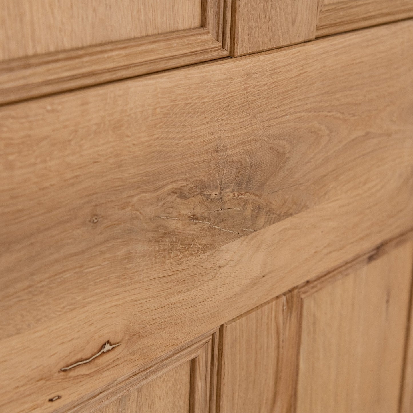 Rustic Oak Internal Fully Finished Victorian 4 Panel Door (118970)