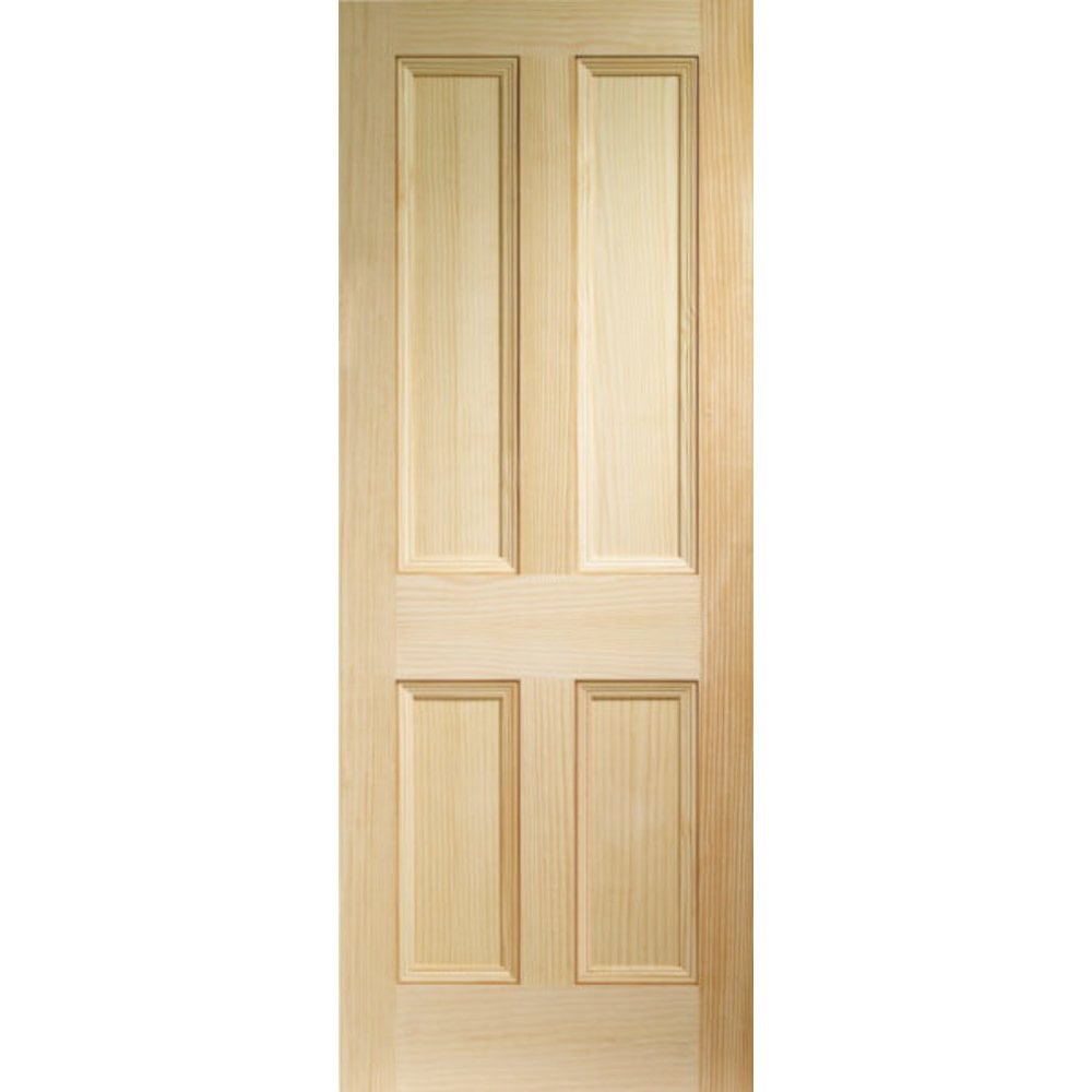 Internal Pine Unfinished 4P Edwardian Door (LIBEDWPP)