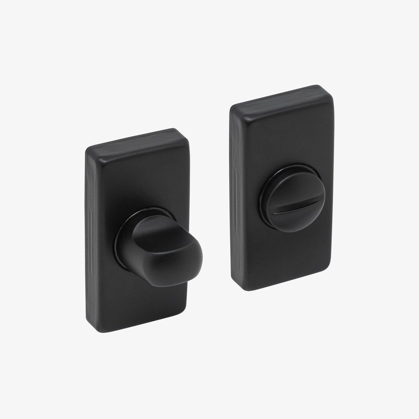 Studio Bathroom WC Turn & Release Lock - Matt Black (324763)