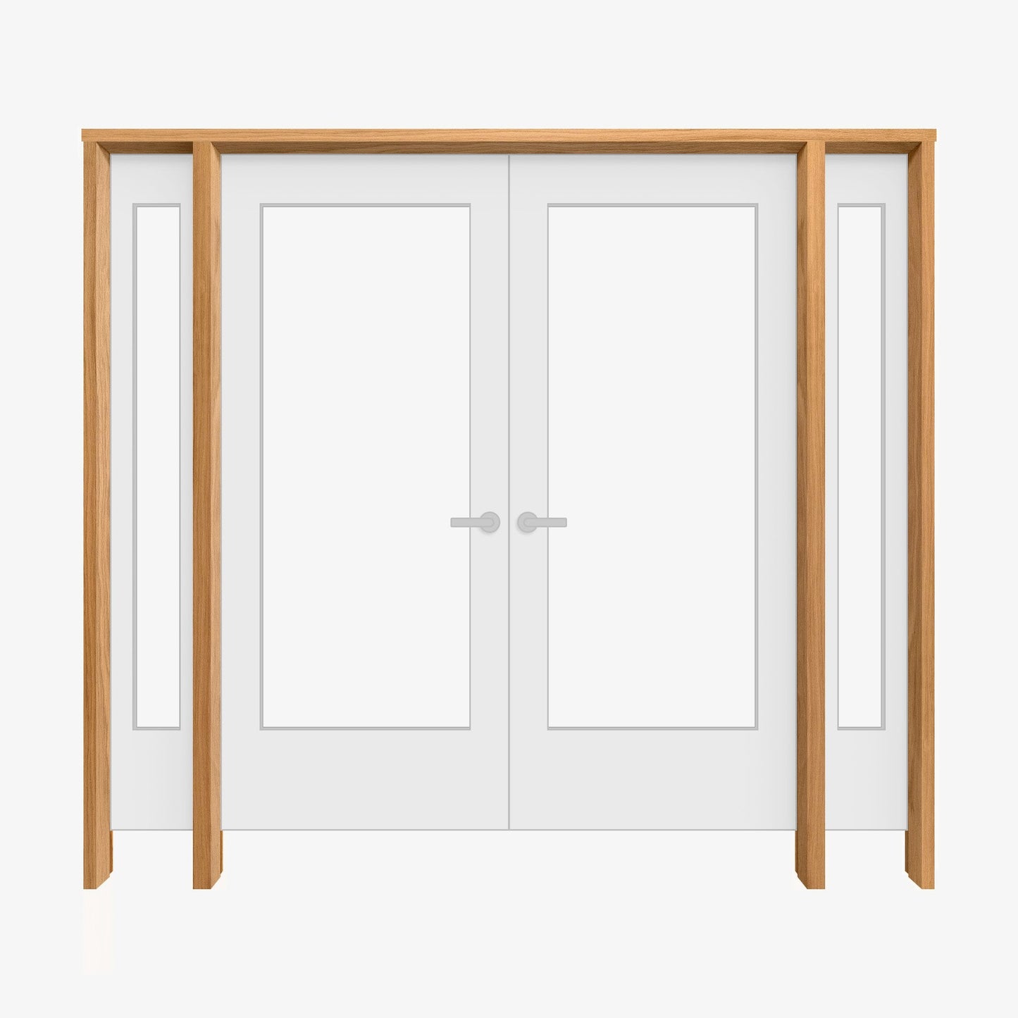 Oak Internal Fully finished Room Divider Door Frame Kit (119882)
