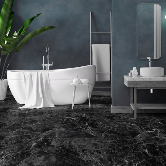 Black Granite - Lifestyle Plus 5mm Rigid Core Vinyl Flooring (119174)