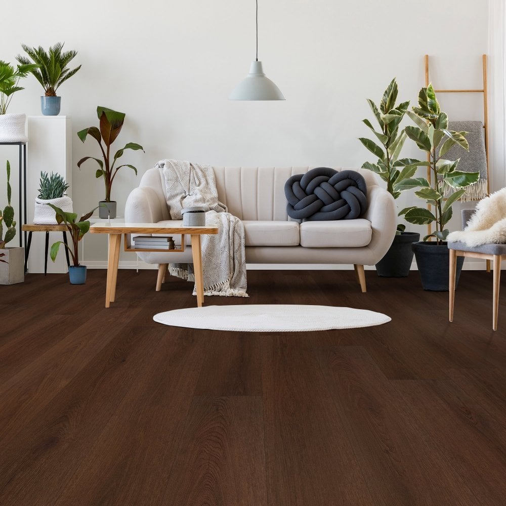 Mocha Mahogany - Comfort Luxe 12mm Laminate Sample (SKU-343968)