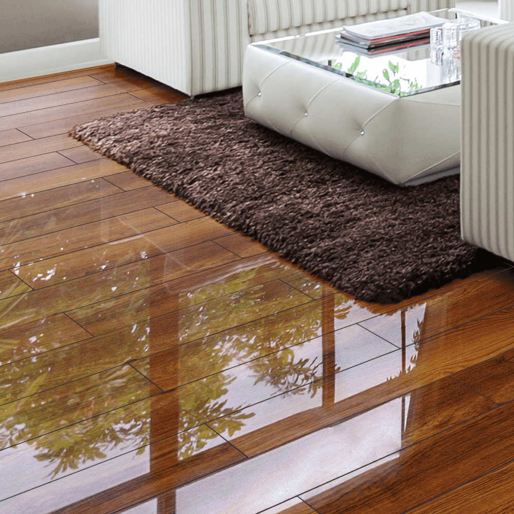 Karoo Merbau - Lustre 8mm High Gloss Laminate Flooring (84868)