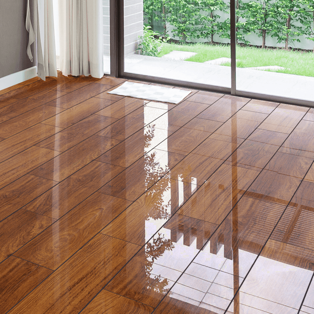 Karoo Merbau - Lustre 8mm High Gloss Laminate Flooring (84868)