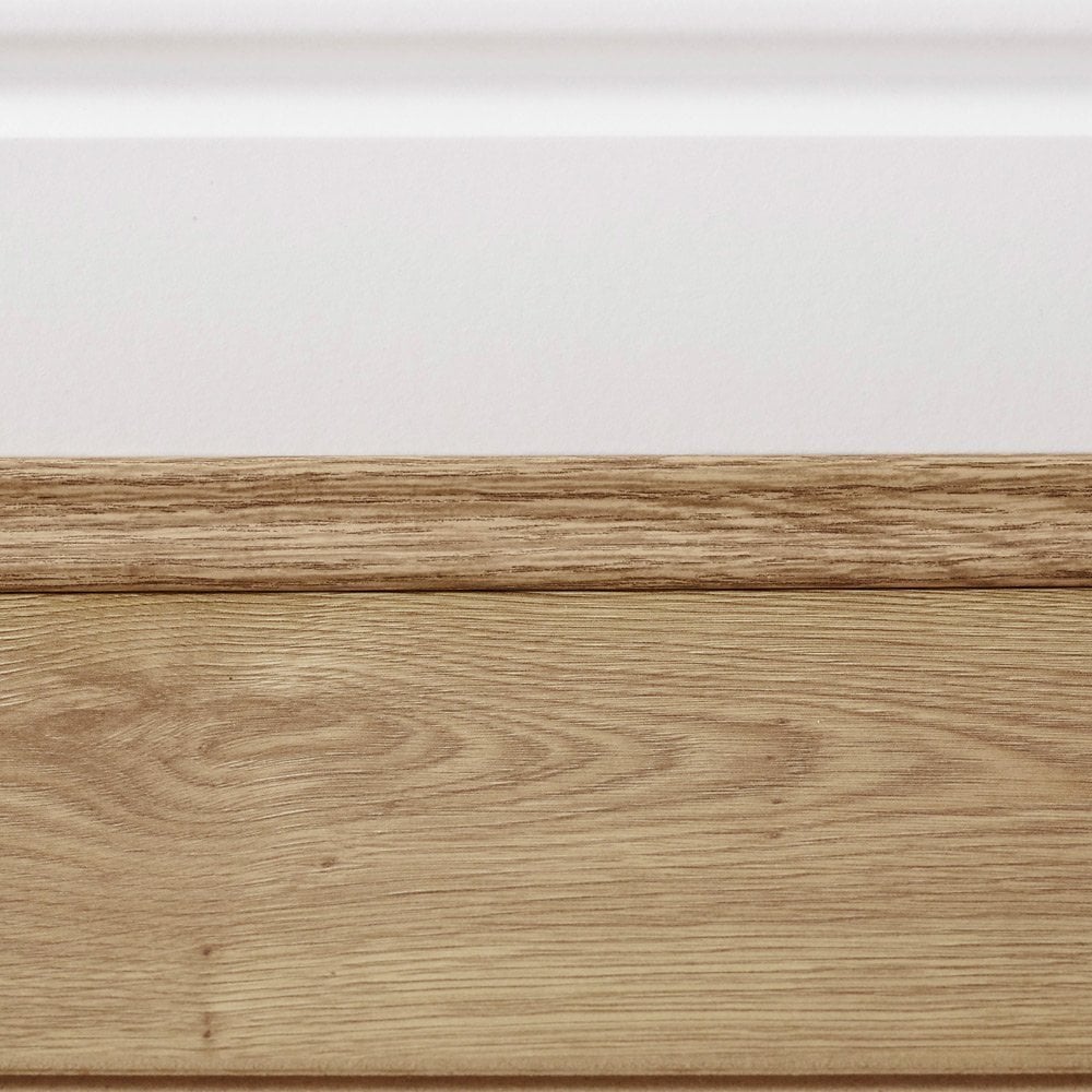 Medium Oak - 2.4m Laminate Scotia Beading (84911)