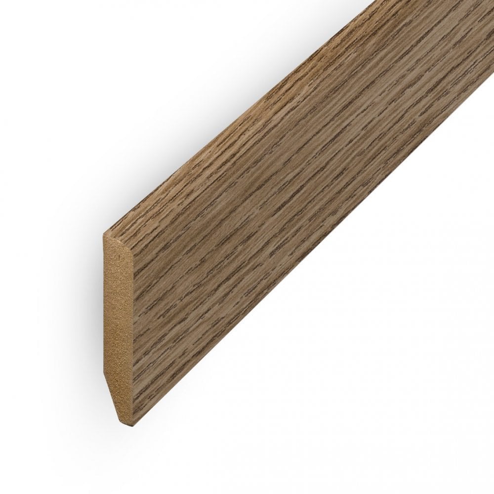 Medium Oak - 2.4m Round Pencil Laminate Skirting Board (84913)