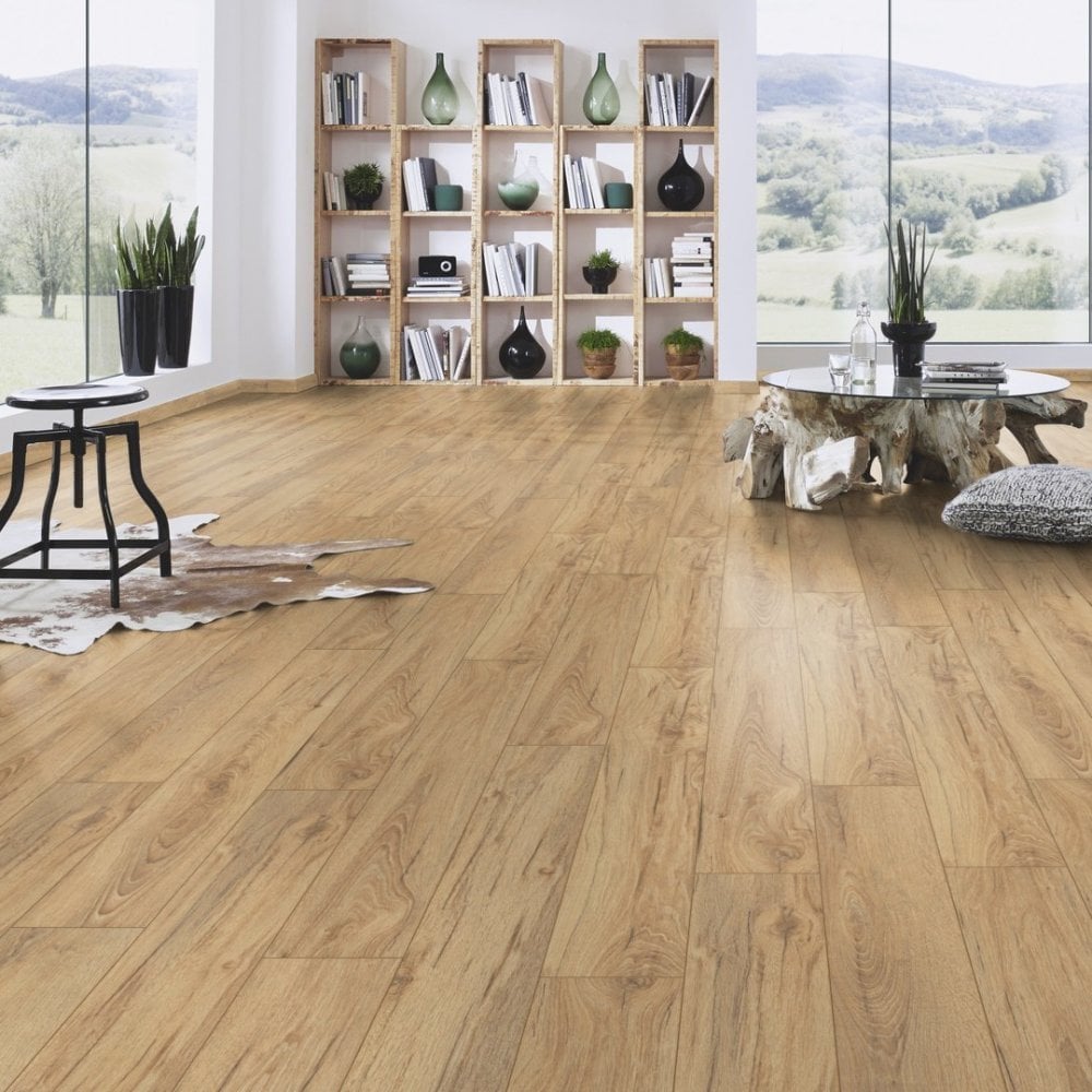 Armoury Oak - Supernatural Classic 8mm Embossed Laminate Flooring (122563)
