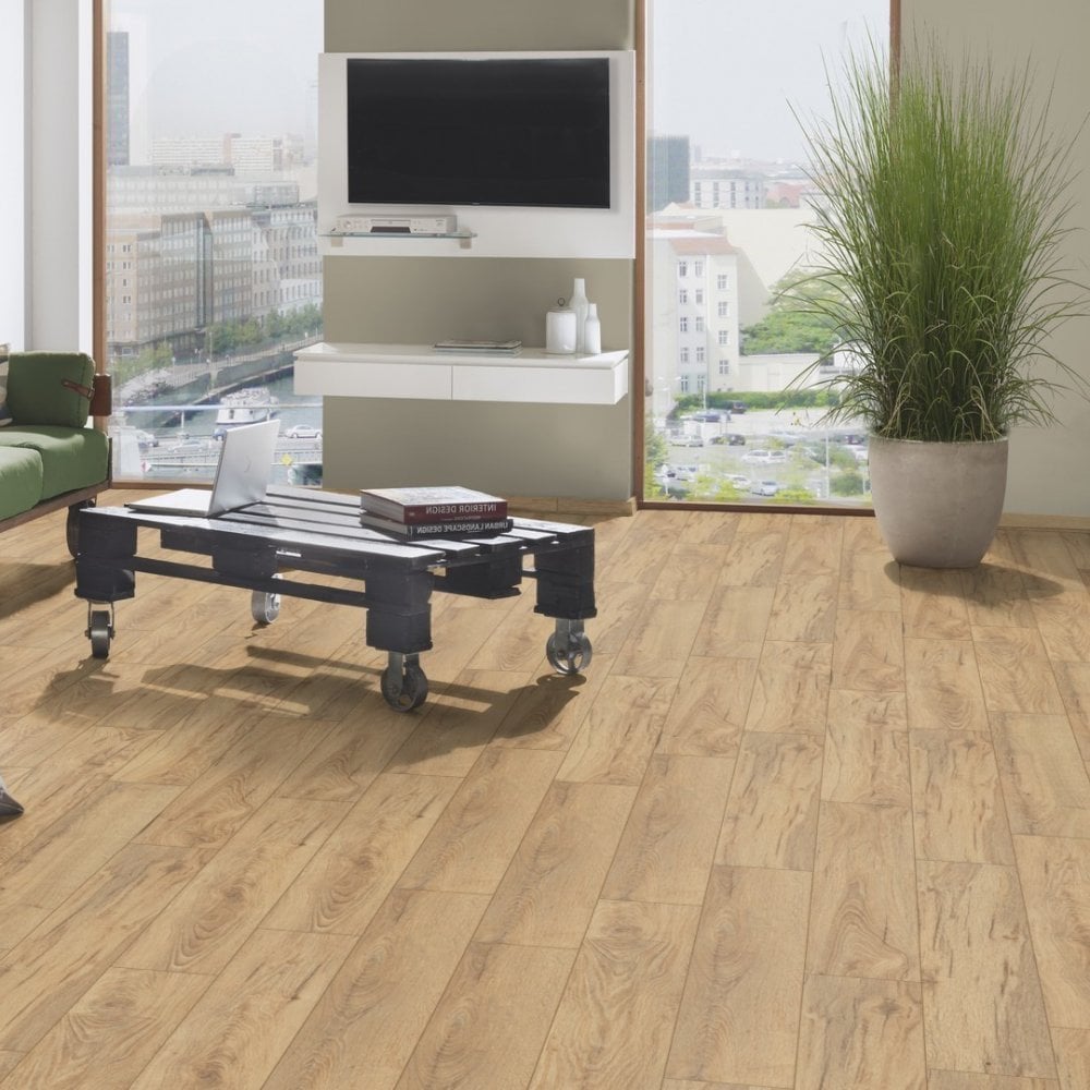 Armoury Oak - Supernatural Classic 8mm Embossed Laminate Flooring (122563)