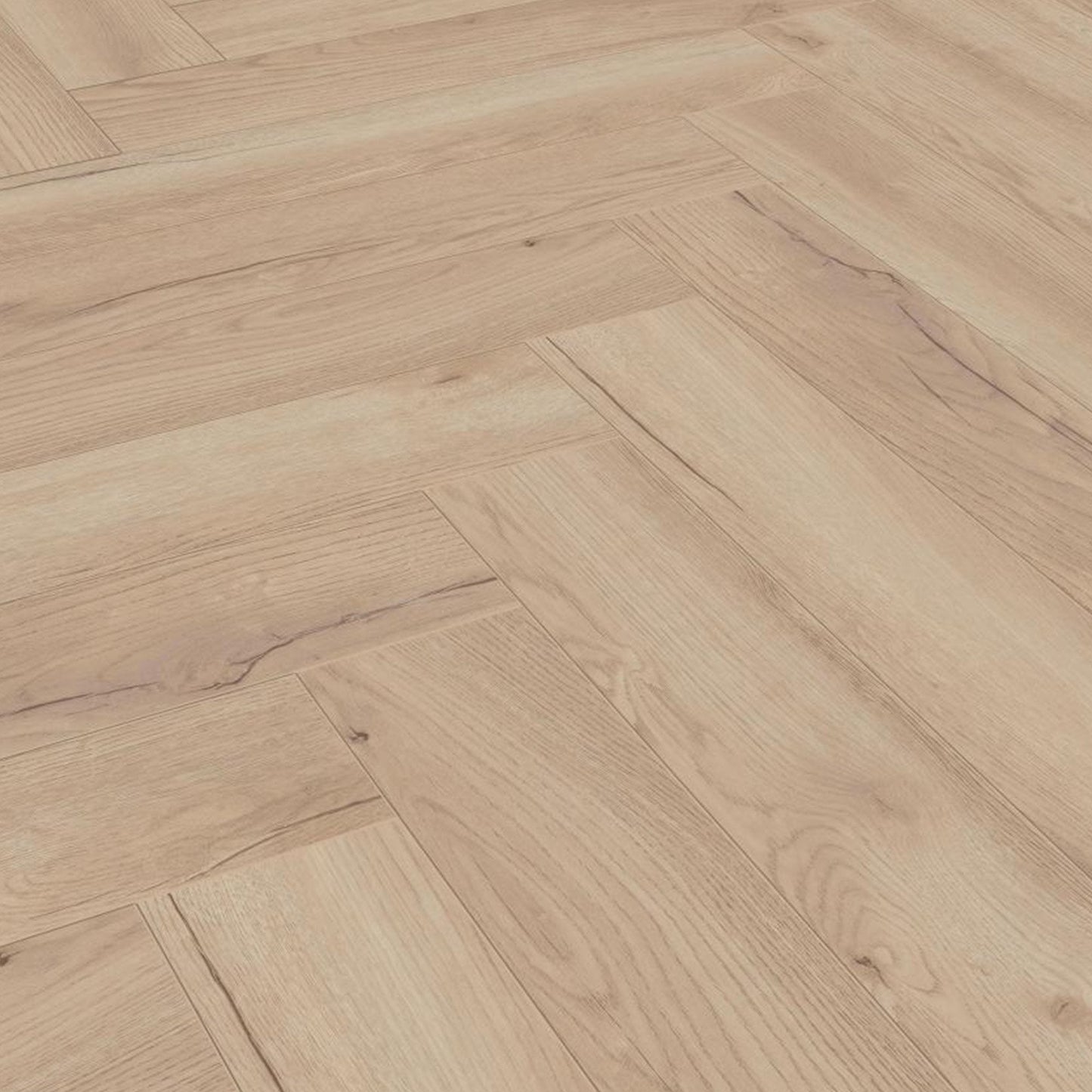 Tolouse Oak - Herringbone 8mm Laminate Flooring (122369)