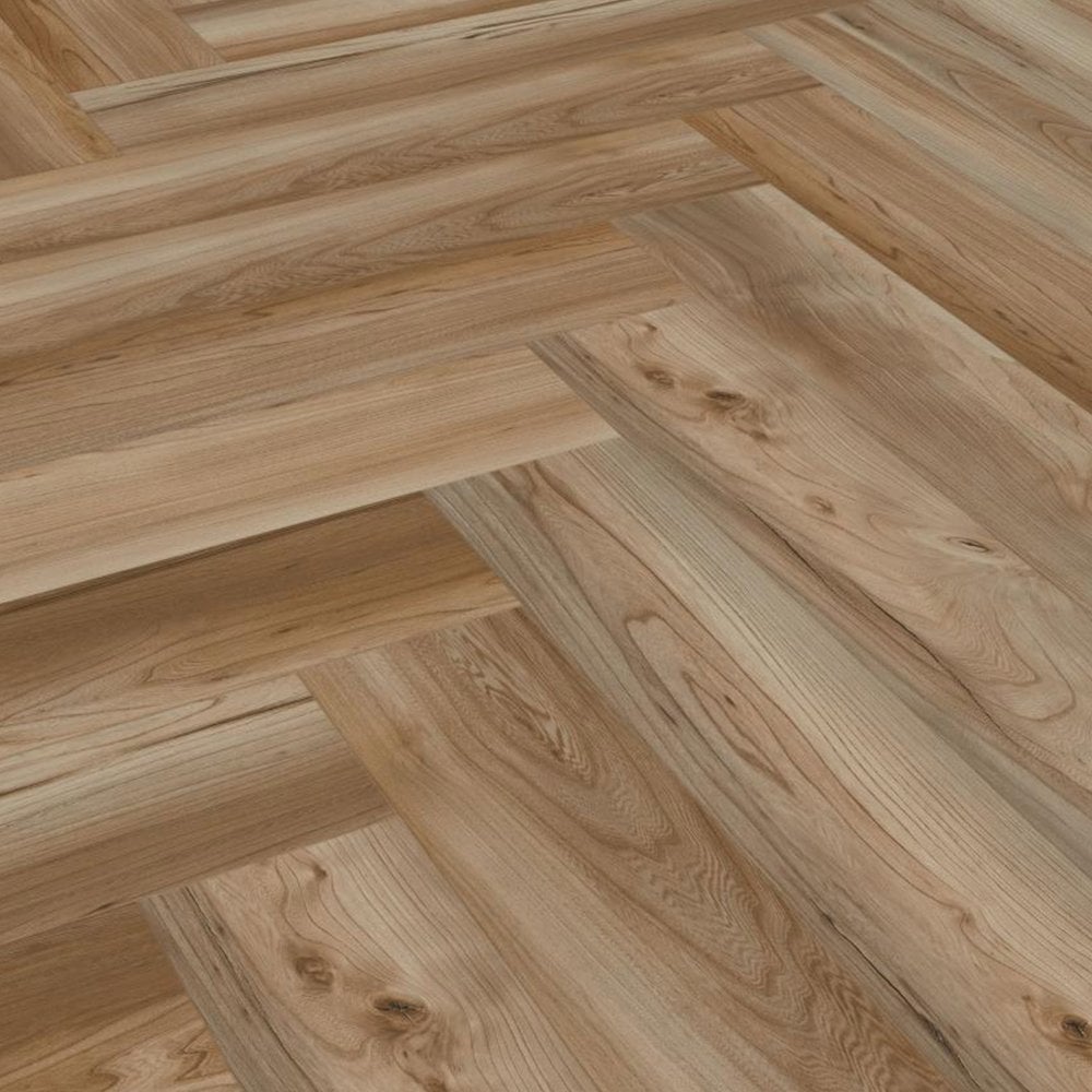 Villosa Nature - Herringbone 8mm Laminate Flooring (122372)