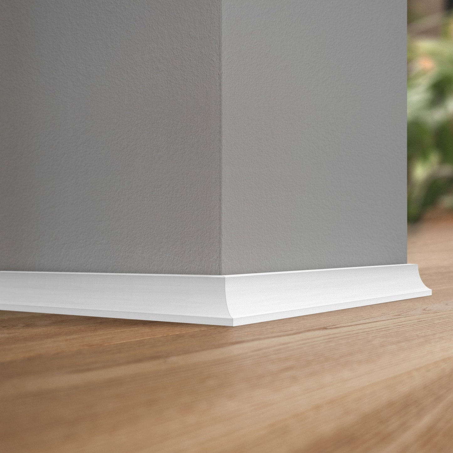 White - 2.4m Painted Scotia Beading (122323)