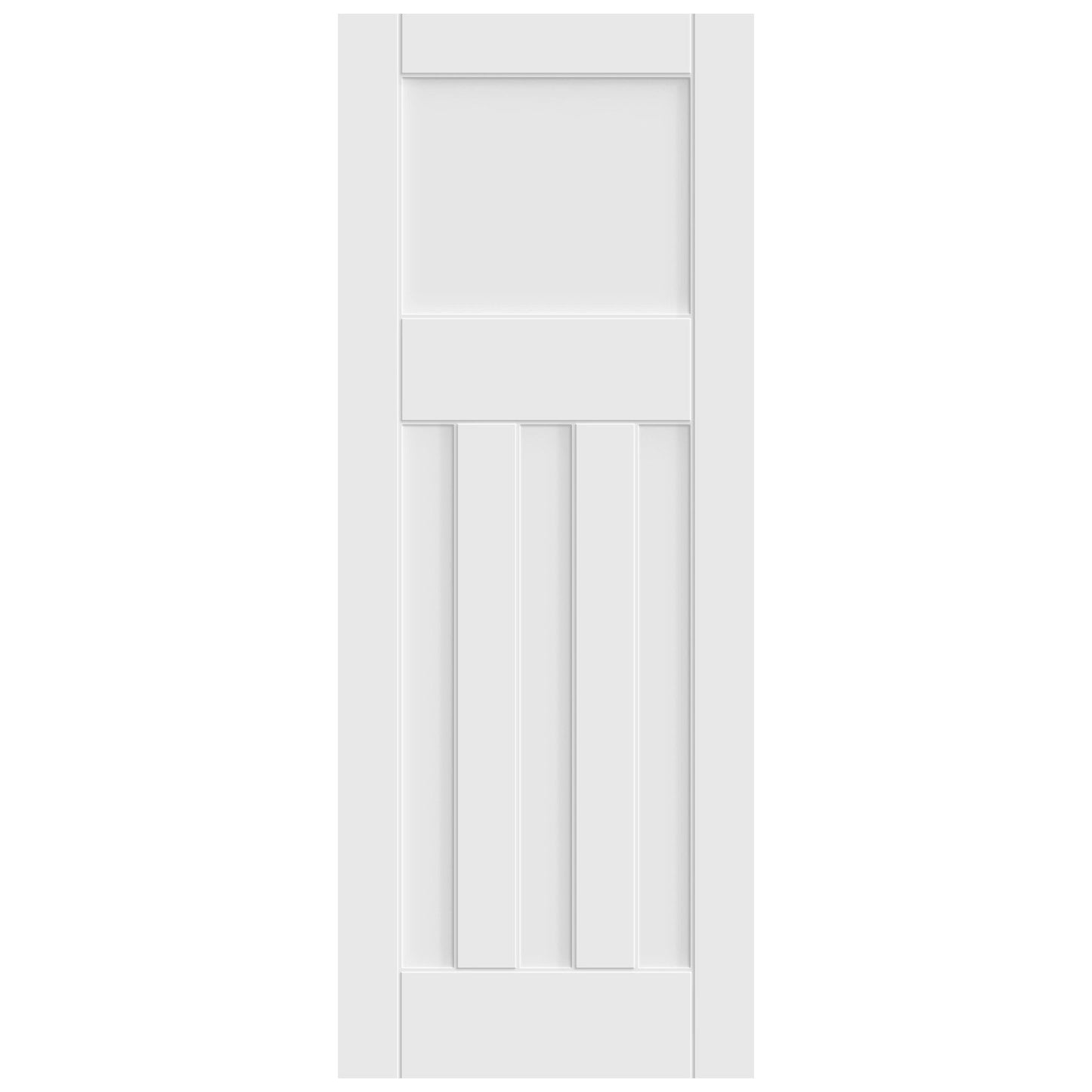 White Internal Primed 3 Panel Deco Door (121734)
