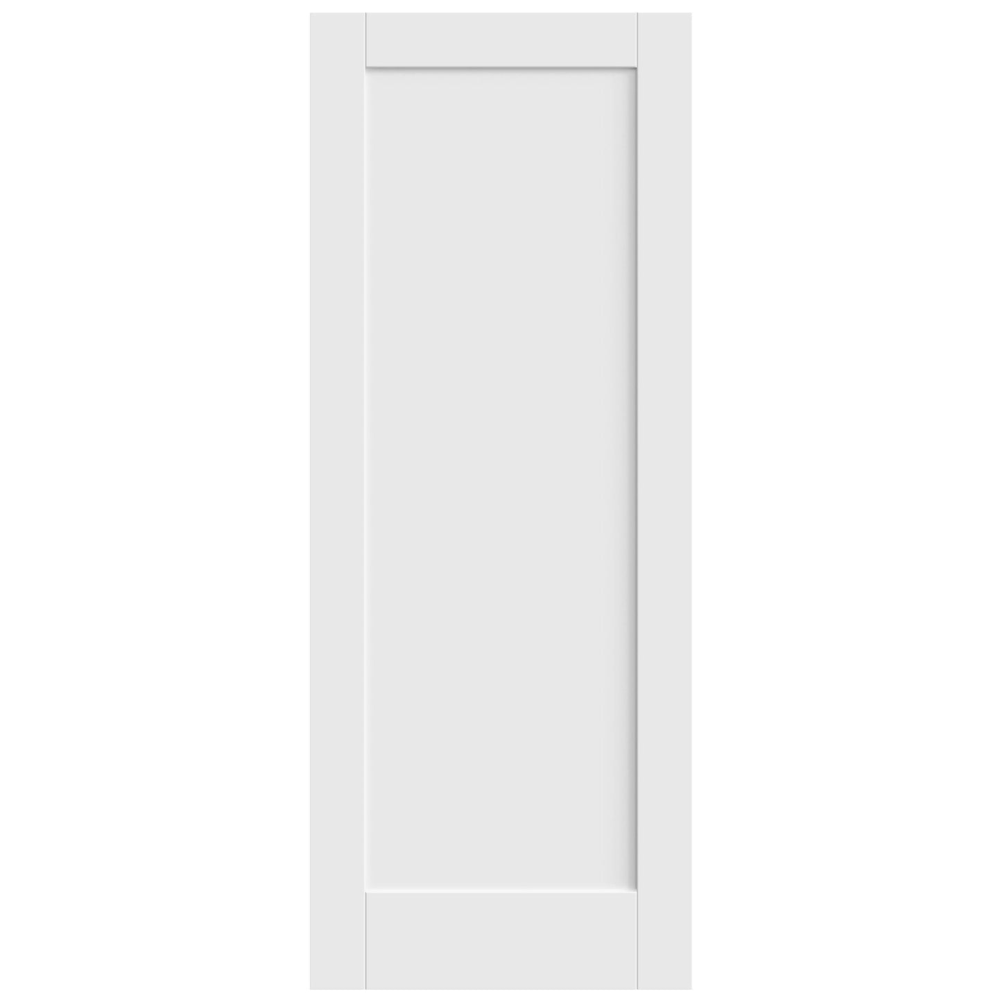 White Internal Primed Moda 1 Panel Door (121744)