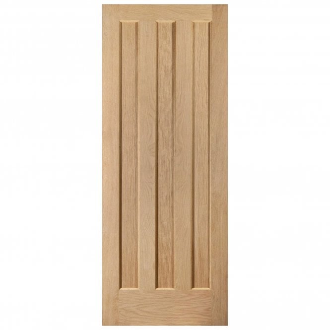 White Oak Internal Unfinished 3 Panel Aston Door (121769)
