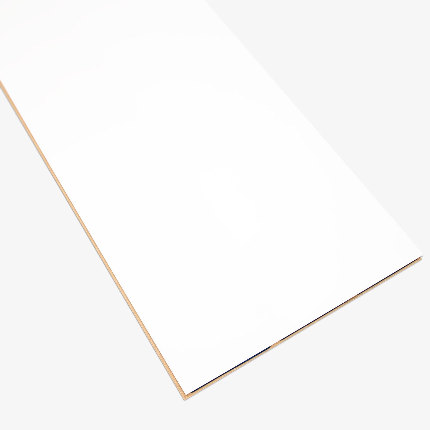 White - Lustre Flawless 8mm High Gloss Laminate Flooring (69724)