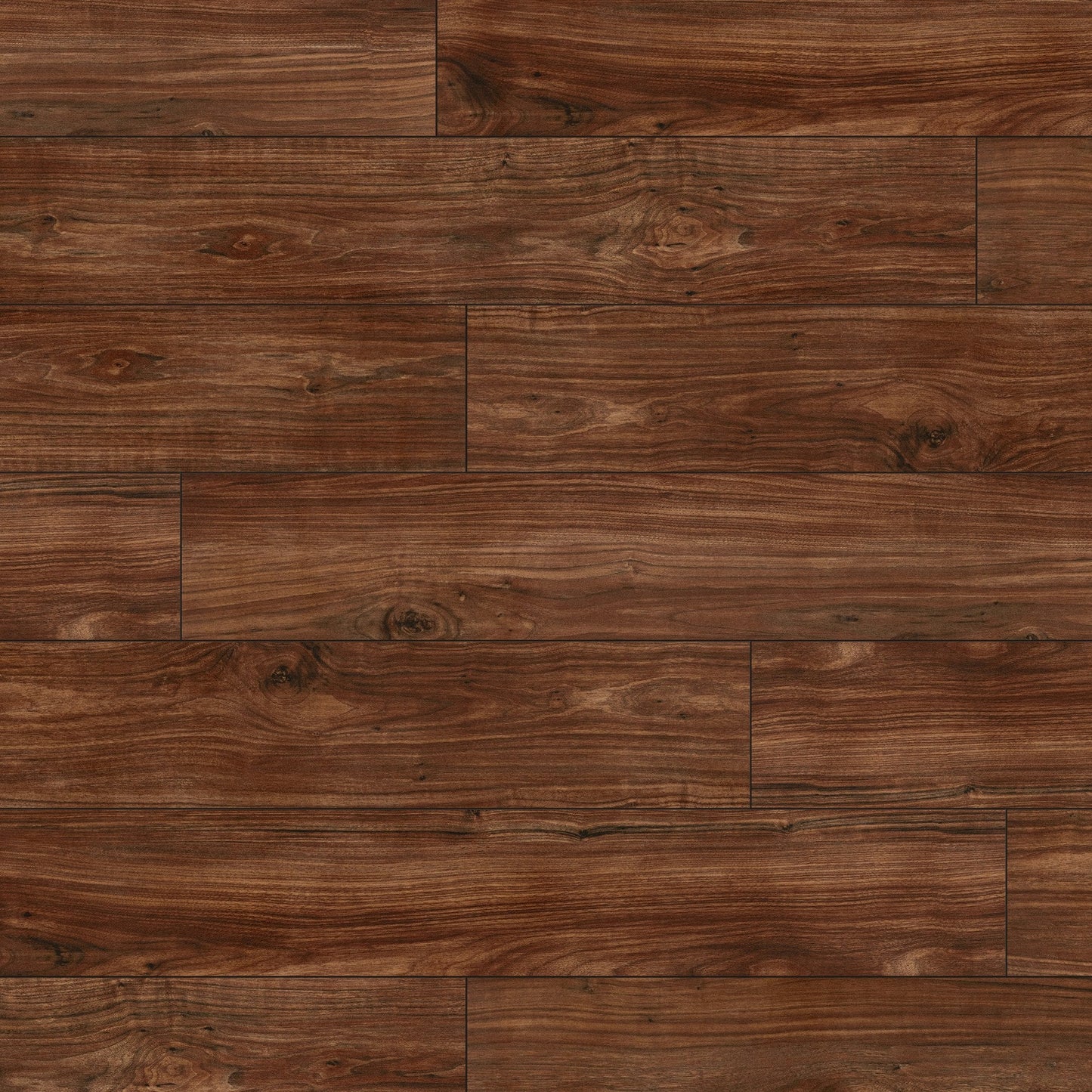 Walnut - Lustre 8mm High Gloss Laminate Flooring (84867)