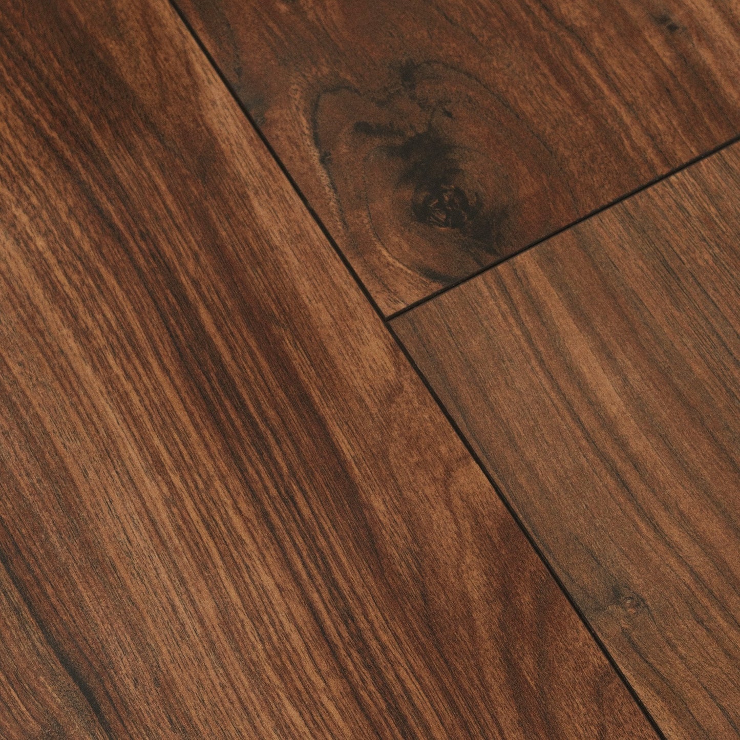 Walnut - Lustre 8mm High Gloss Laminate Flooring (84867)