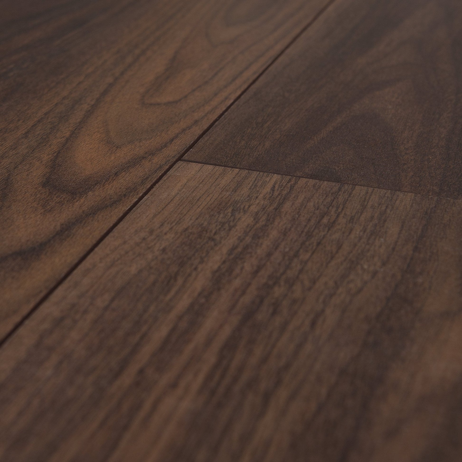 Dark Walnut - Eurohome Vario+ 12mm Laminate Flooring (122444)