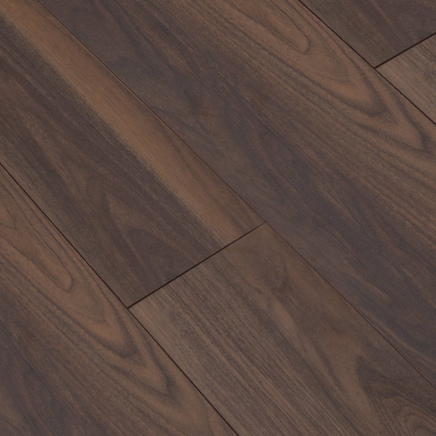 Dark Walnut - Eurohome Vario+ 12mm Laminate Flooring (122444)