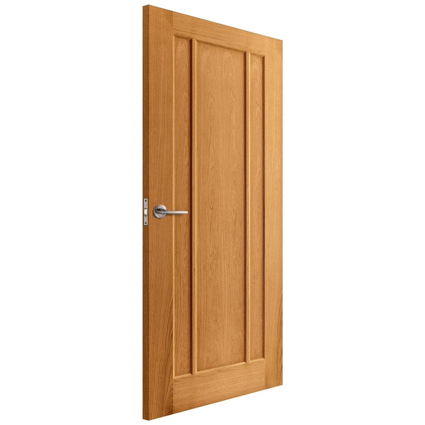 Oak Internal Fully Finished Toledo Made-to-Measure FD30 Fire Door (122651)