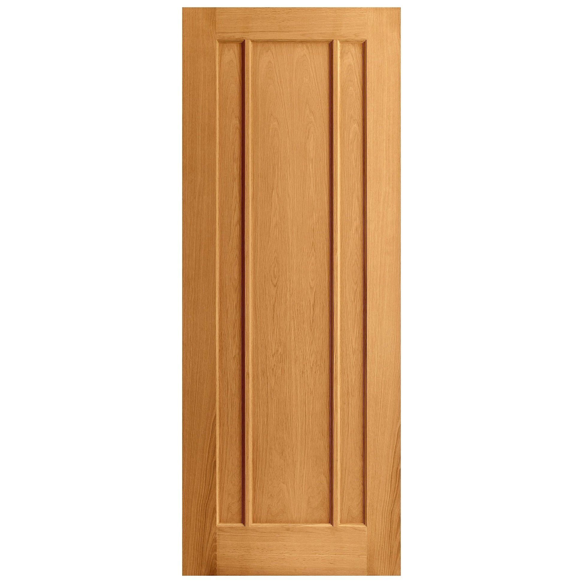 Oak Internal Fully Finished Toledo Made-to-Measure FD30 Fire Door (122651)