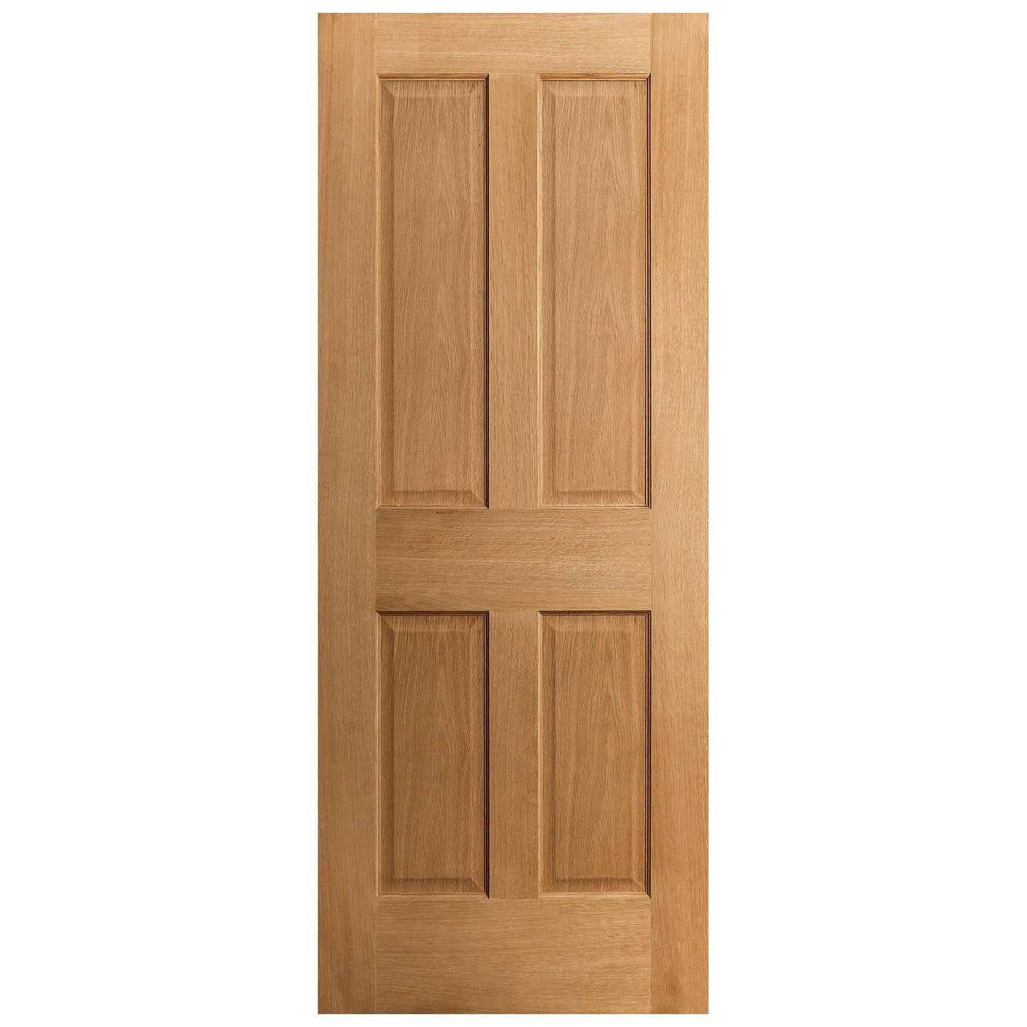 Oak Internal Fully Finished Victorian 4 Panel FD30 Fire Door (122063)